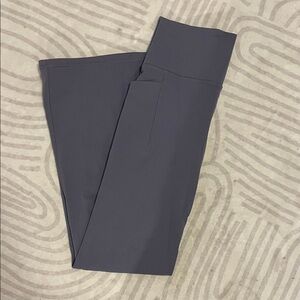 Athleta Salutation Stash Flare Pocket Leggings in Dusk Violet